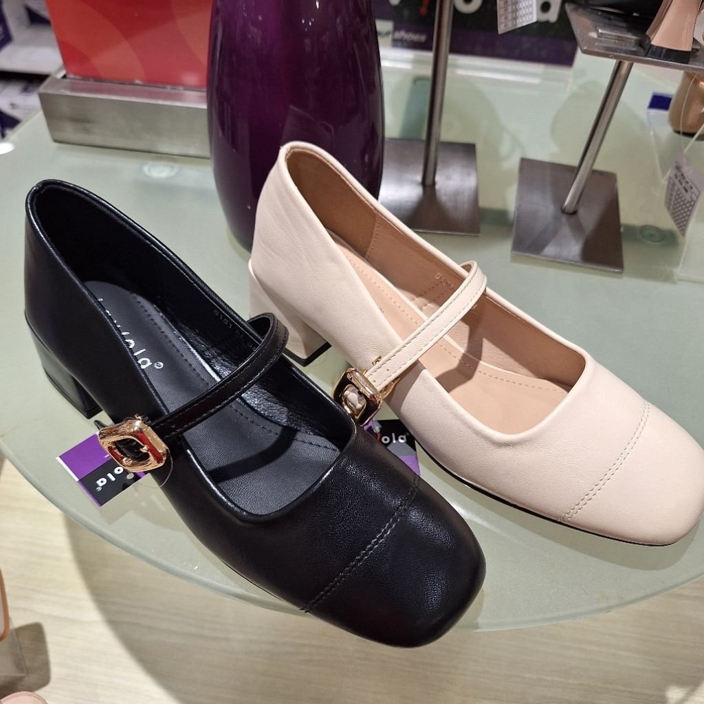 SEPATU HEELS FORMAL KERJA BALERINA LAVIOLA HAK KOTAK NEW PRODUCT