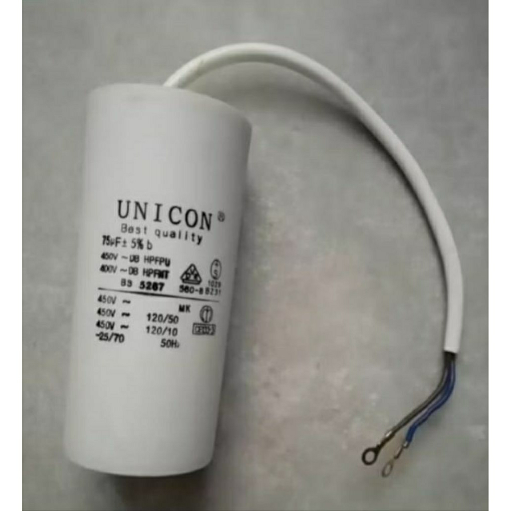 UNICON KAPASITOR KABEL 4uf - 6uf 450V BULAT
