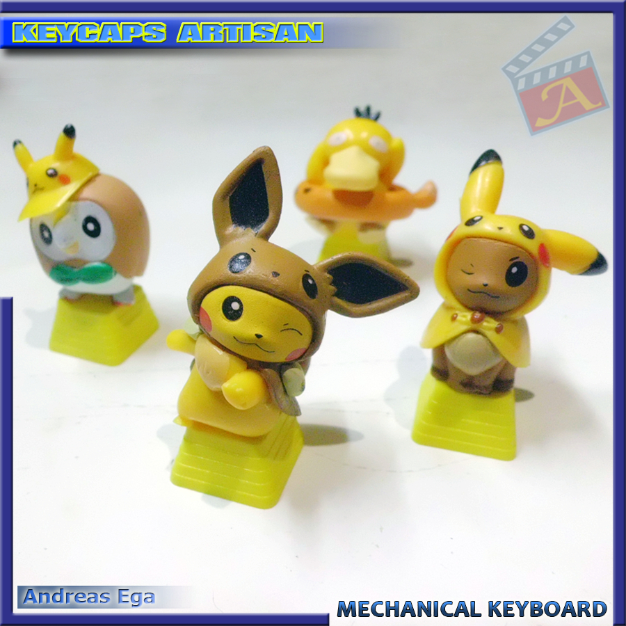 Keycaps Artisan Pokemon