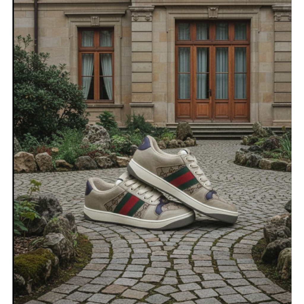 Sepatu Import Screener  kanvas GG Size 35 insol 22,5