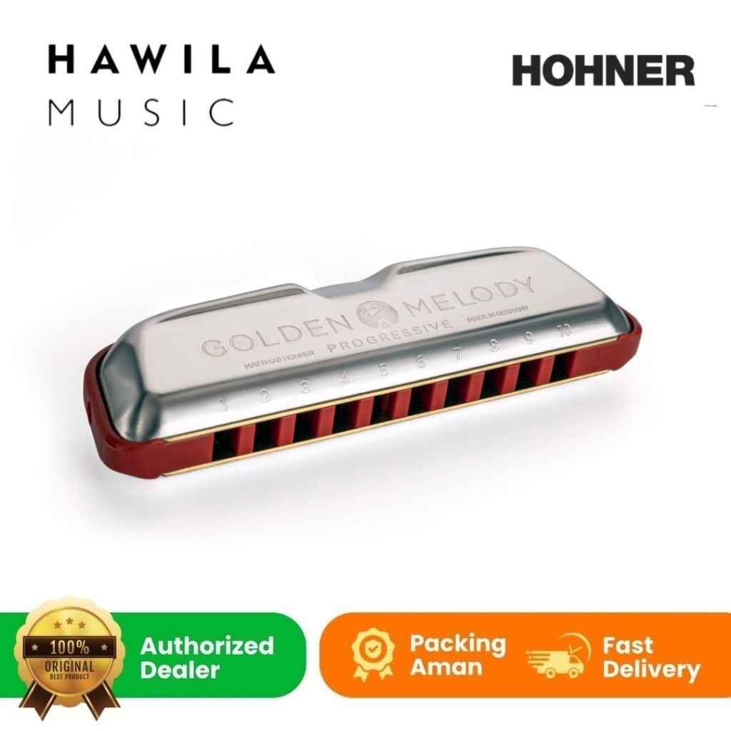 Harmonika HOHNER Harmonica HOHNER Golden Melody Made in Germany