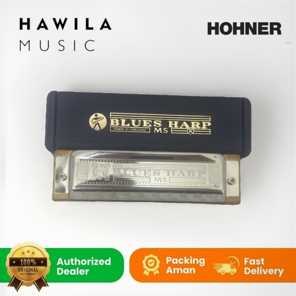 HARMONIKA harmonica BIG RIVER HARP HOHNER made in Germany