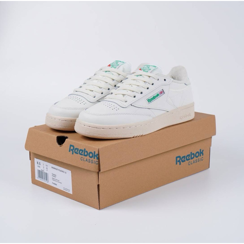 Reebok Club C85 Vintage White Green