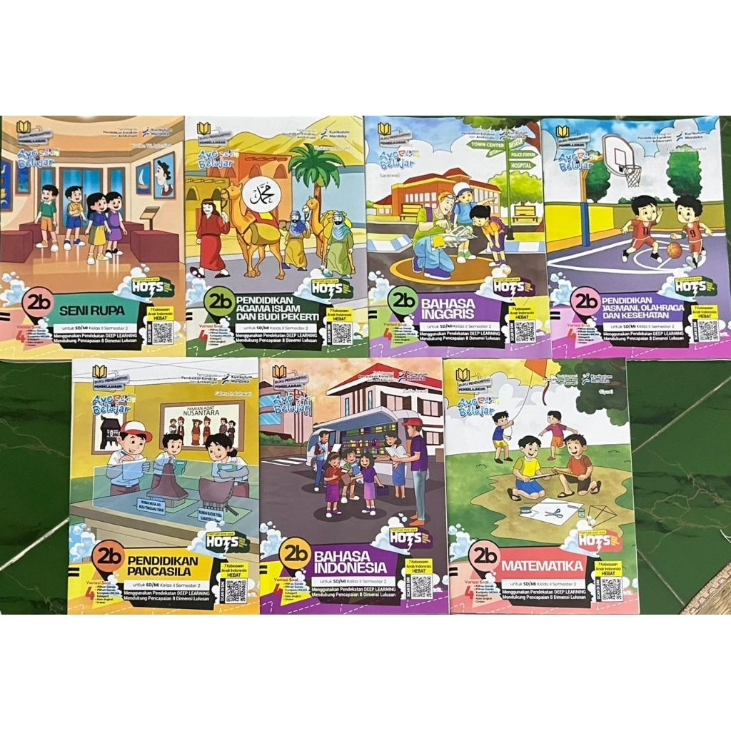 Buku LKS Sekar SD/MI Kelas II Semester Genap Penerbit Griya Pustaka Perkasa (EX Graha Pustaka)