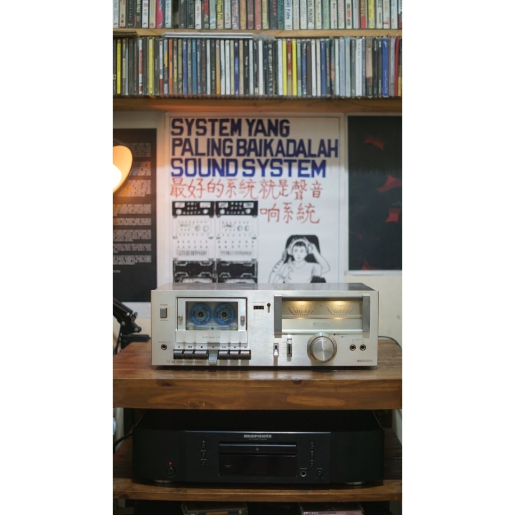 TAPE DECK SONY TC U2 (STEREO CASSETTE DECK)  ️