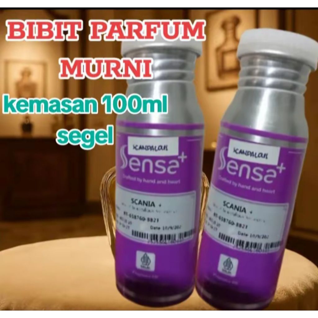 BIBIT PARFUM MURNI KEMASAN 100ML SEGEL