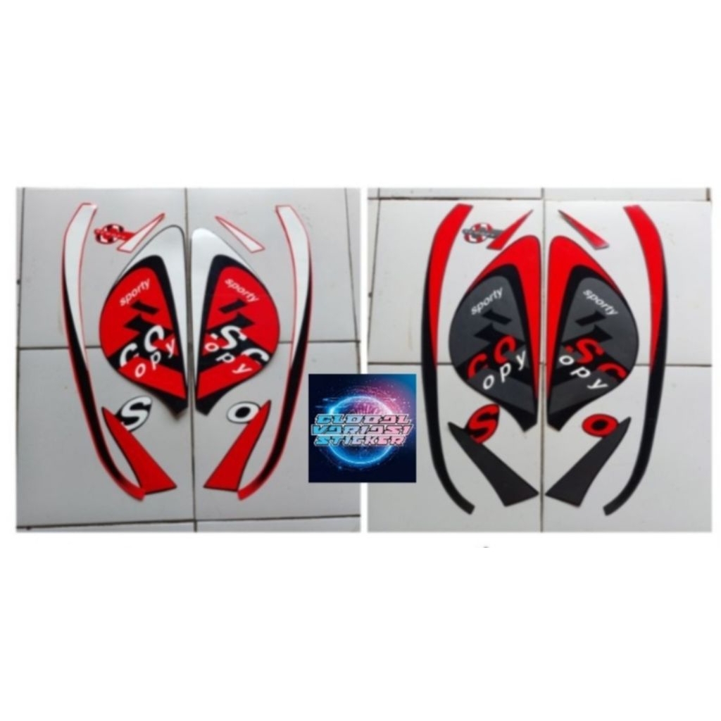 List Standart New Scoopy Sporty 2022