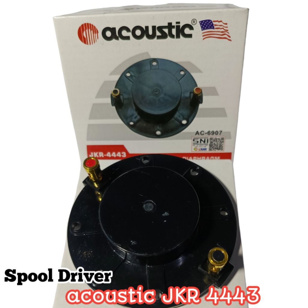 Spool driver tweeter acoustic 44.4 jkr 4443