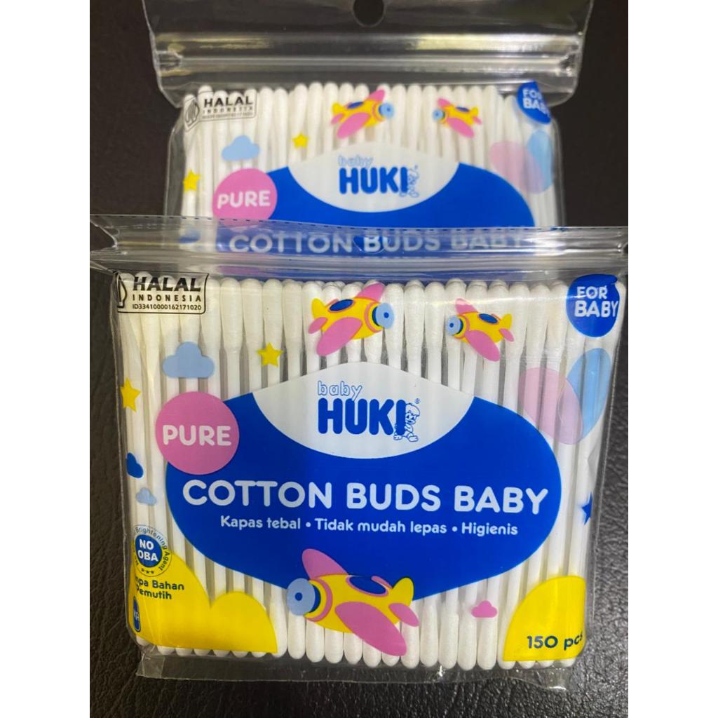 Huki Pure Cotton Bud Baby 150 pcs
