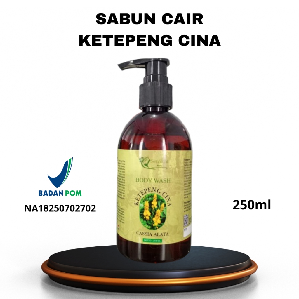 Sabun Cair Ketepeng Cina - Solusi Atasi Kulit Gatal, Panu, Eksim, Jerawat, dan Biang Keringat, Kurap