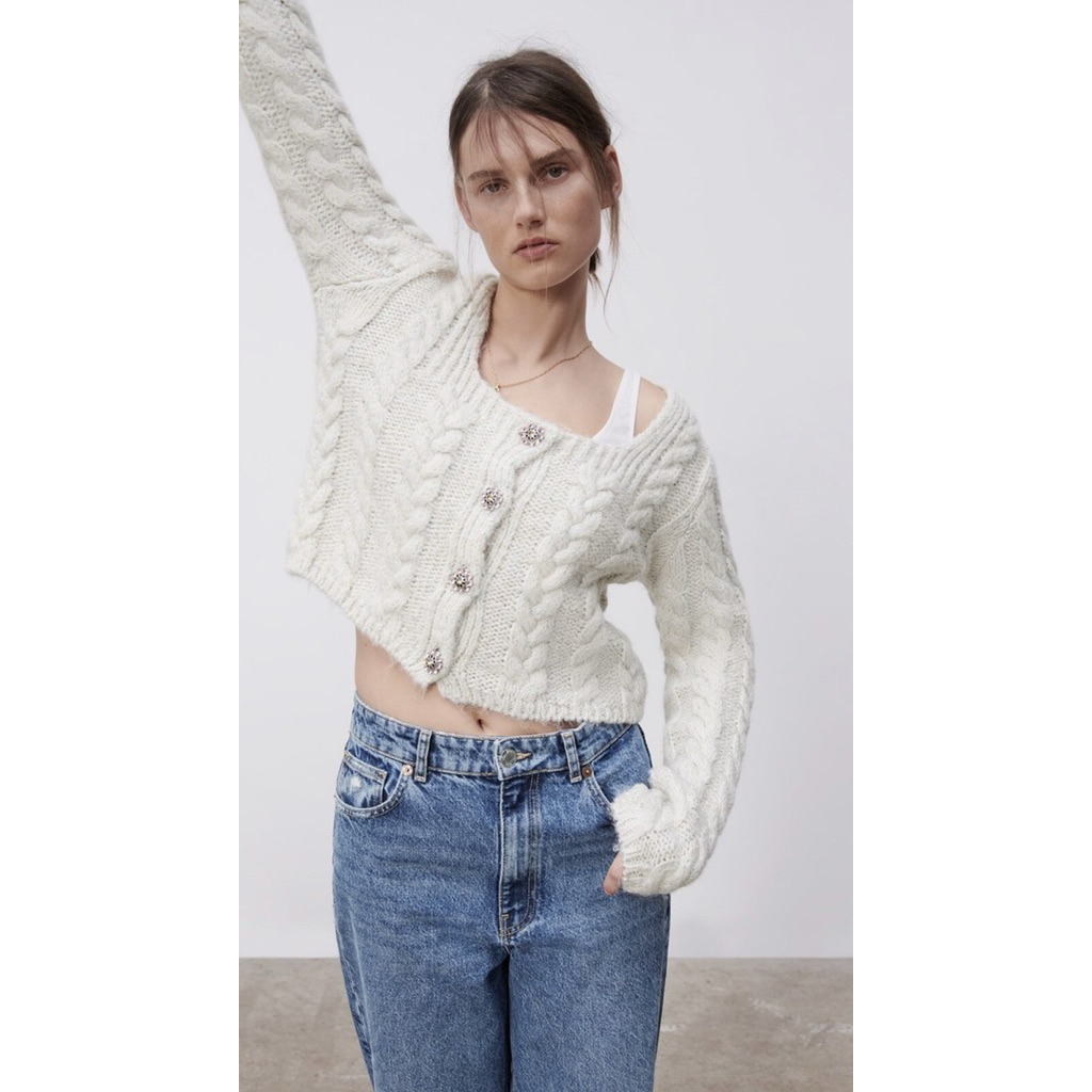 preloved zara cardigan