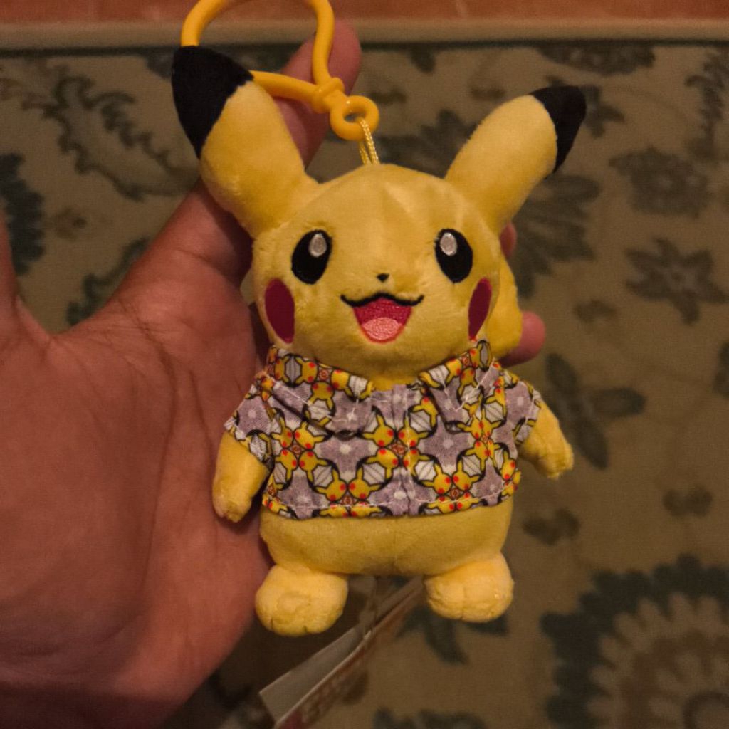 Boneka Gantungan Kunci Pikachu Baju Batik Jisoo Blackpink