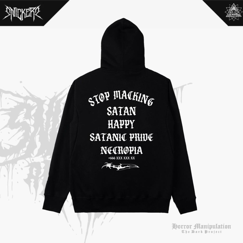 SNICKERS APPAREL / HOODIE PULLOVER / SWEATSHIRT "HD.bladesfont"