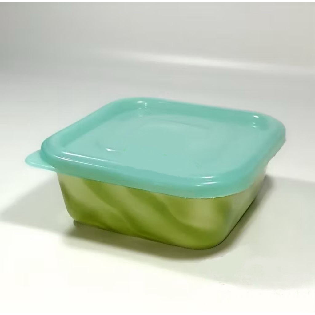 Mangkok kaca kotak tutup serbaguna / mangkok kaca sayur / mangkok kaca tutup murah