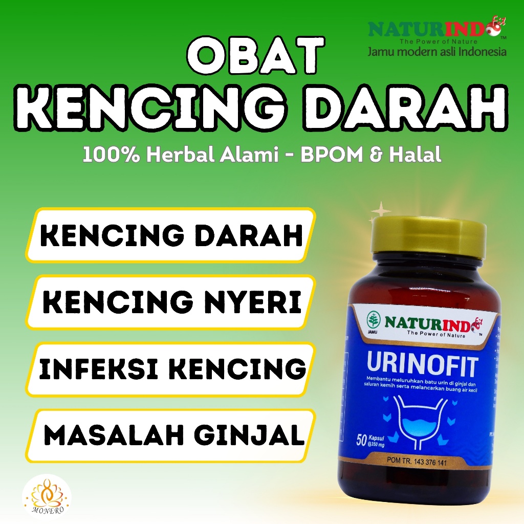 Obat Kencing Darah Hematuria Infeksi Kencing Batu Ginjal Berbusa Pria Wanita Urinofit