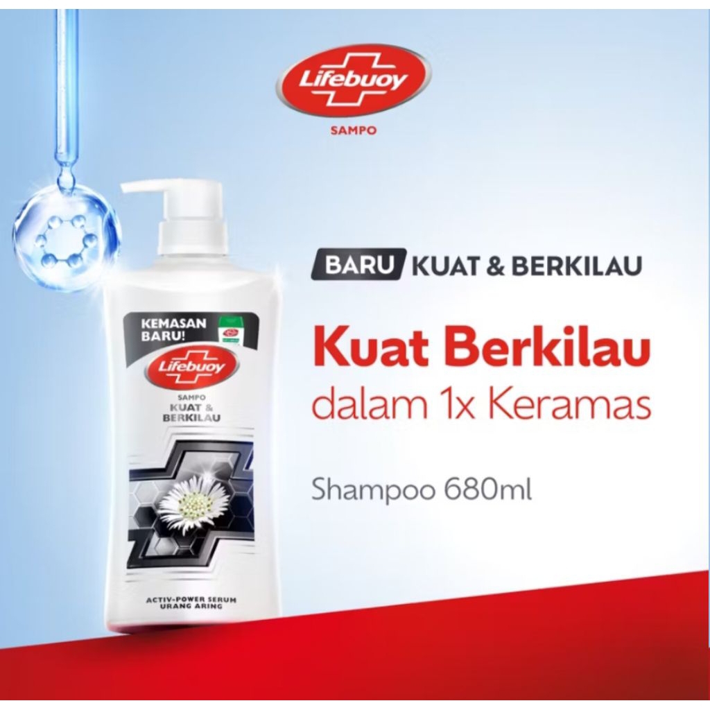 Shampoo 680 ml (Lifebuoy)