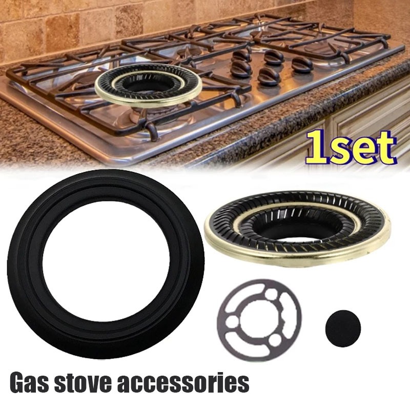 1set Onderdil Kompor Gas Burner Kompor Gas Tungku Kompor Gas Tanam Burner Pengganti Sparepart Kompor