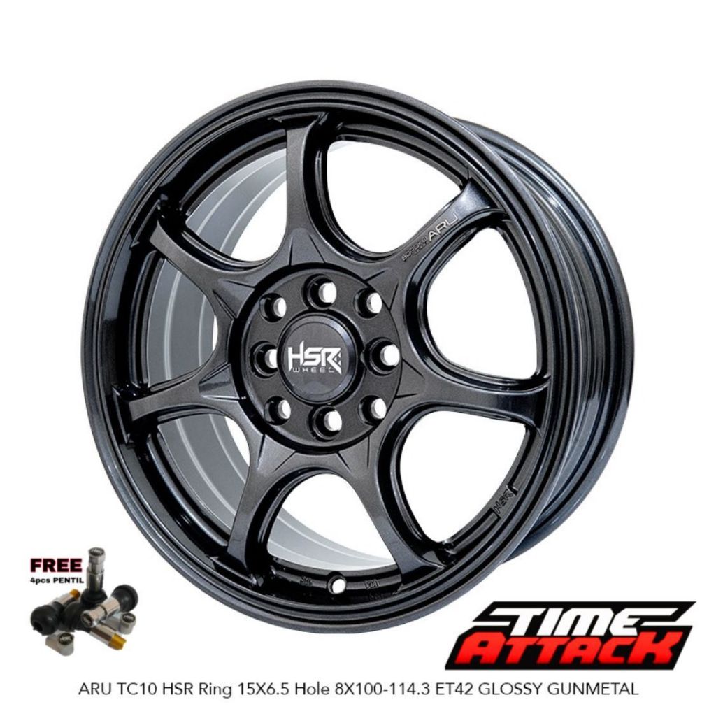 Velg Mobil Livina Ring 15 HSR WHEEL Tipe Aru TC10 Velg Hsr R15