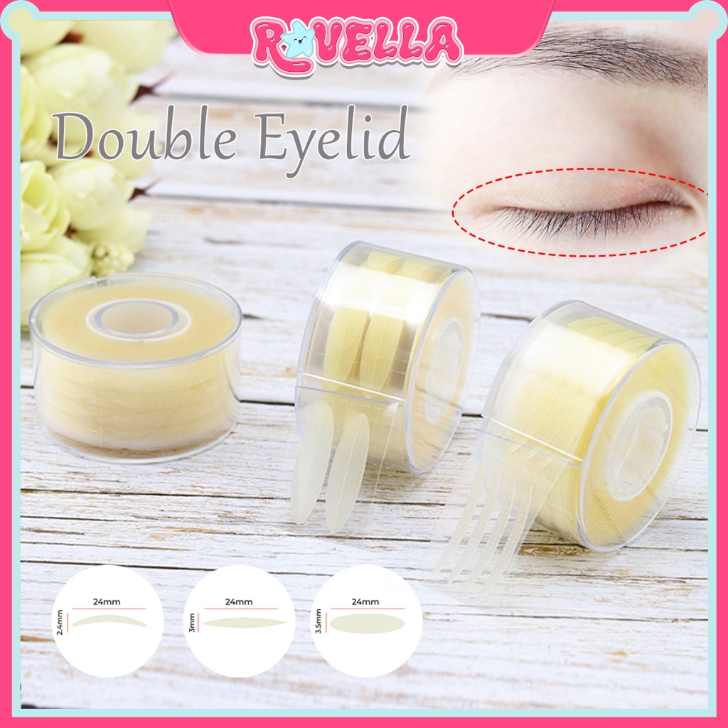 Skot Mata Jaring Double Side Eyelid Roll Selotip Stiker Lipatan Mata Bening Scott Lace