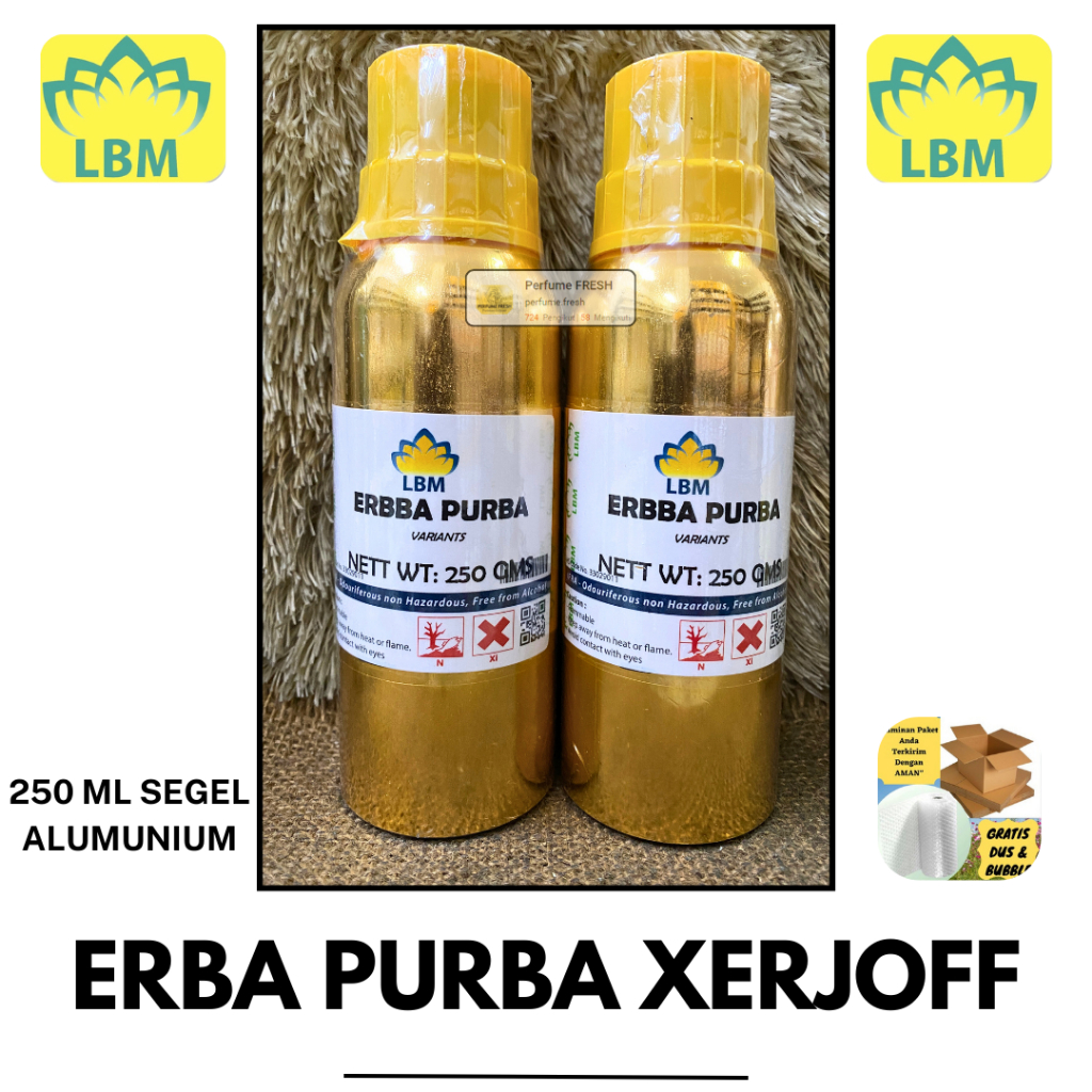 Bibit Parfum ERBA PURBA ( 250 ML SEGEL Alumunium ) LBM Fragrance