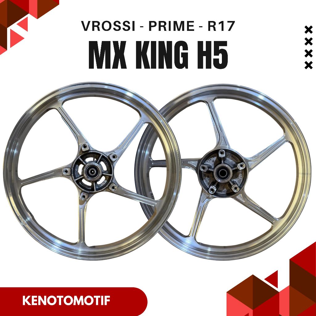 VRossi Velg Palang 5 Copy Enkei Sprint Prime MX King Hole 5 - MX King Hole 4