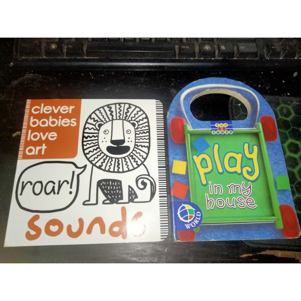 Boardbook Anak Preloved (2pcs)