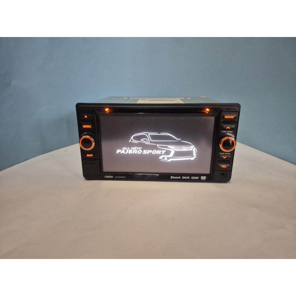 head unit Clarion original Pajero 2016 2018