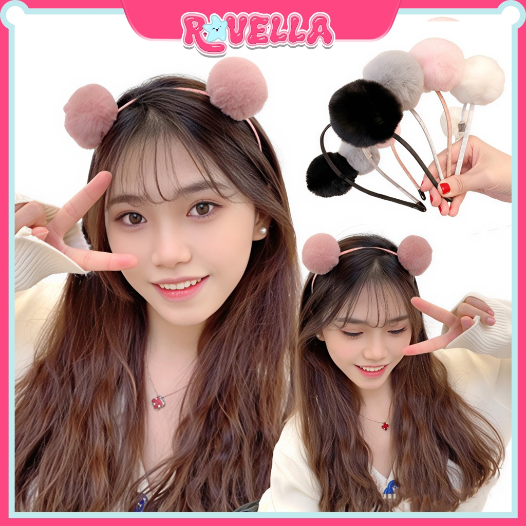 Bando Korea Lucu Anak Perempuan Wanita Dewasa Bandana Fashion Aksesoris Rambut