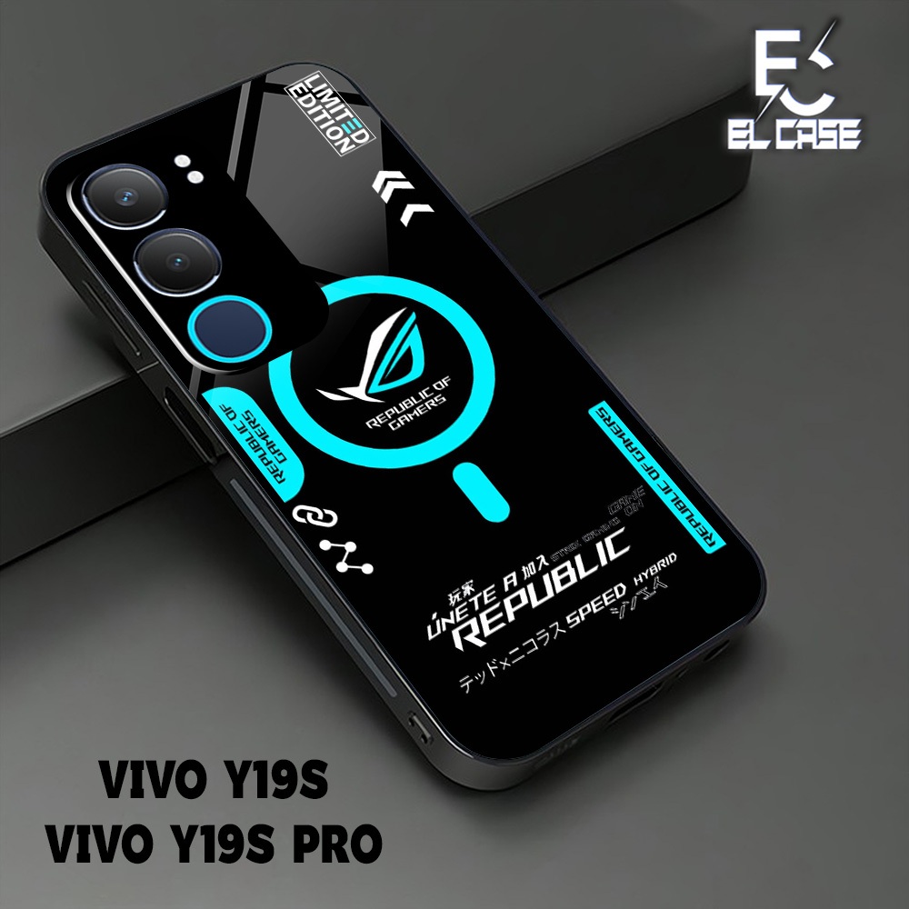 EL CASE - Case VIVO Y19S-VIVO Y19S PRO kesing hp Fashion ROG mix Fashion terbaru Case Flwr Casing Hp