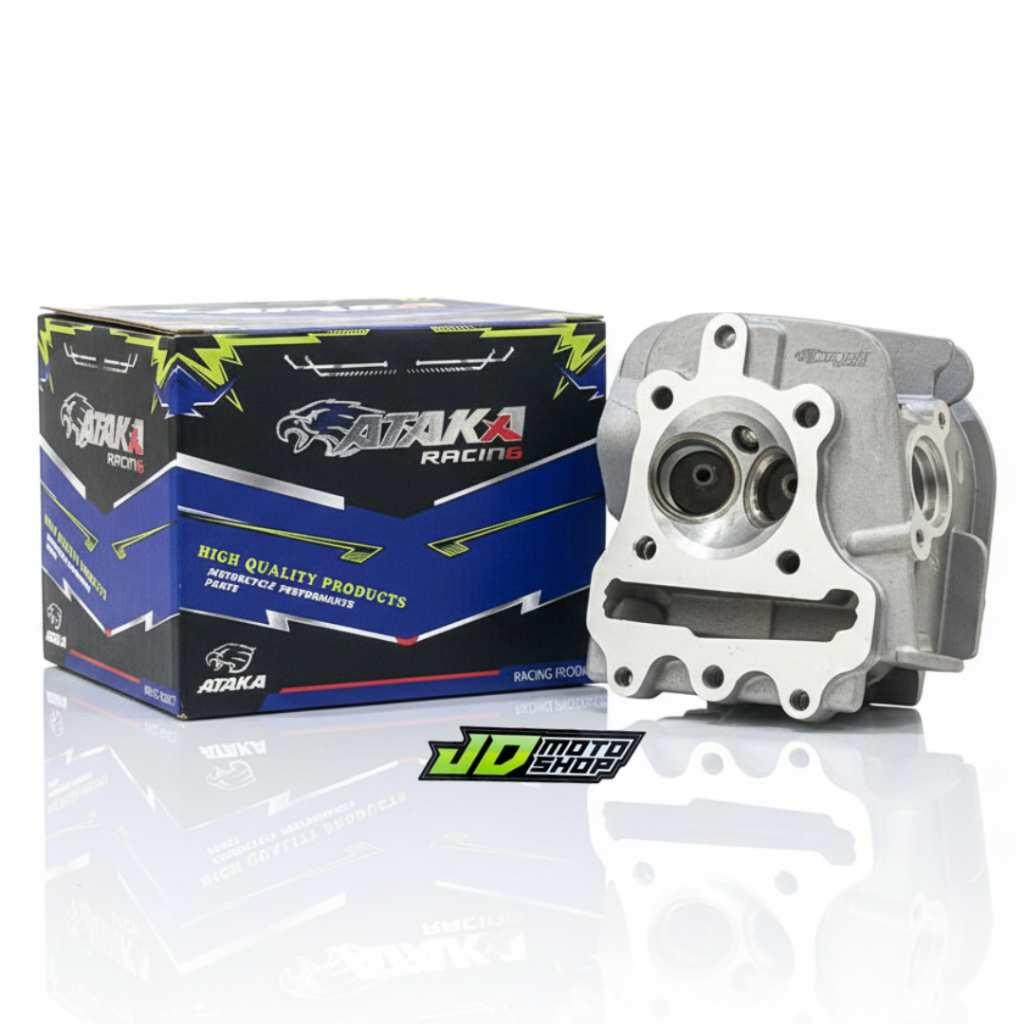 ATAKA RACING CYLINDER SILINDER HEAD KVY HEAD BEAT KARBU SCOOPY KARBU 23 27 / 28 24 ATAKA RACING PORT