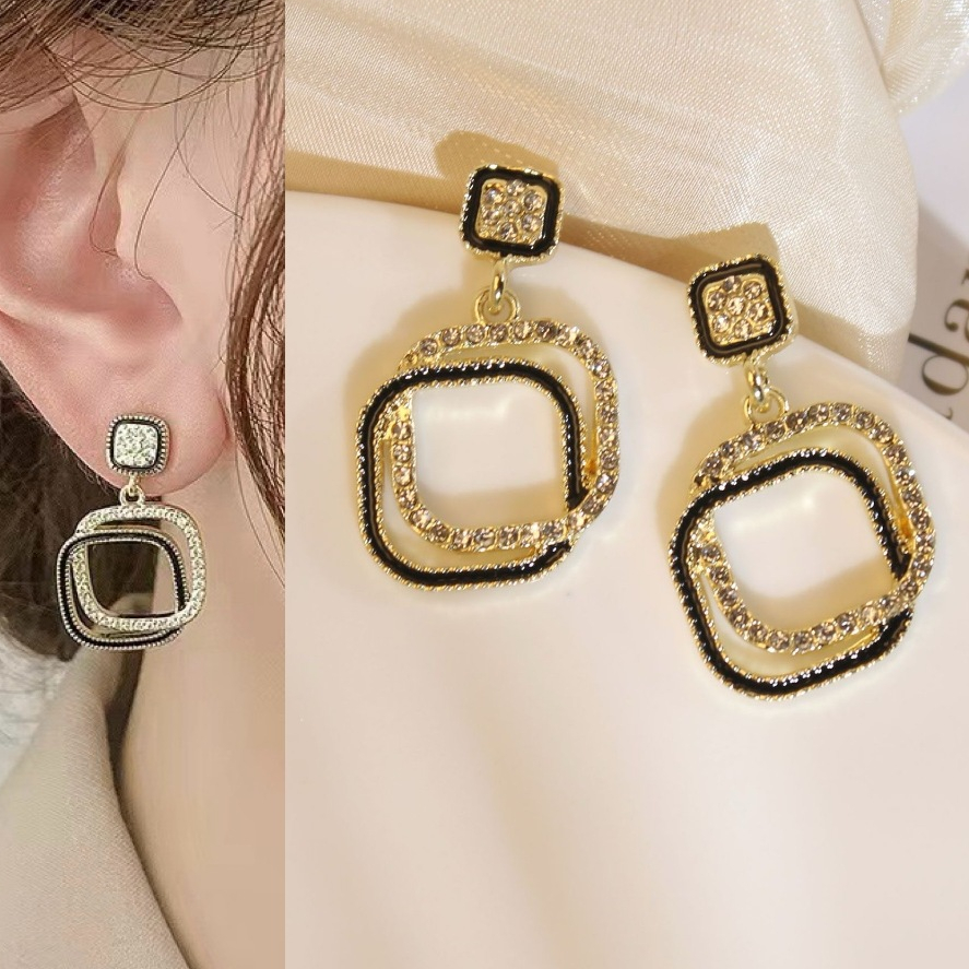 BlackPing-Anting Tindik Fashion Style/Bisa COD/Anting Korea/Fashin Style Wanita/Anting Silver/Banyak
