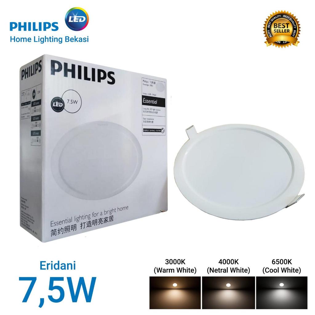 Downlight Inbow Eridani Essential 7.5Watt 4000k Neutral White Diamater 15cm Downlight Led Philips