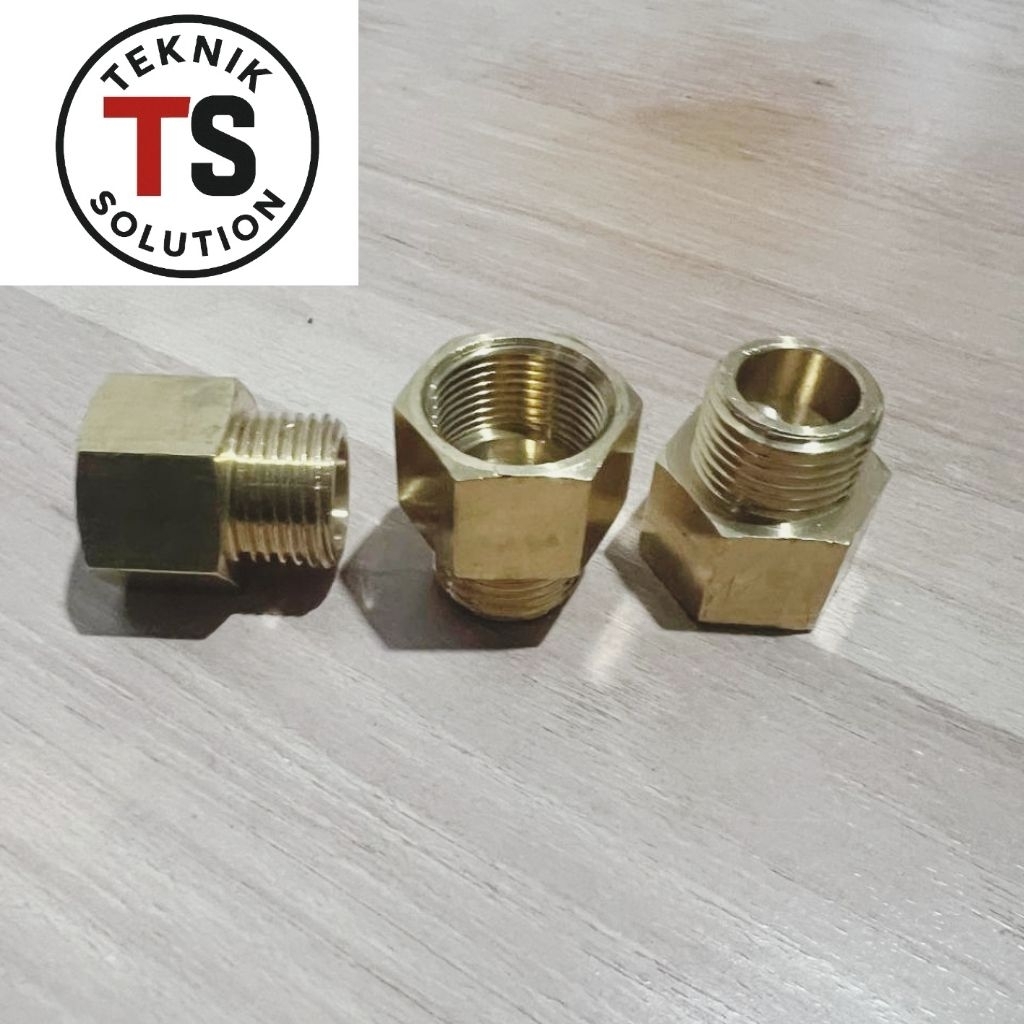 Nepel Sambungan Pigtail 50kg Regulator Gas