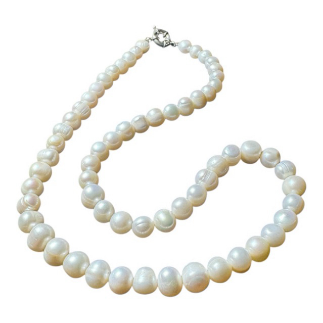 Kalung mutiara air tawar asli 9mm premium | GL3-313