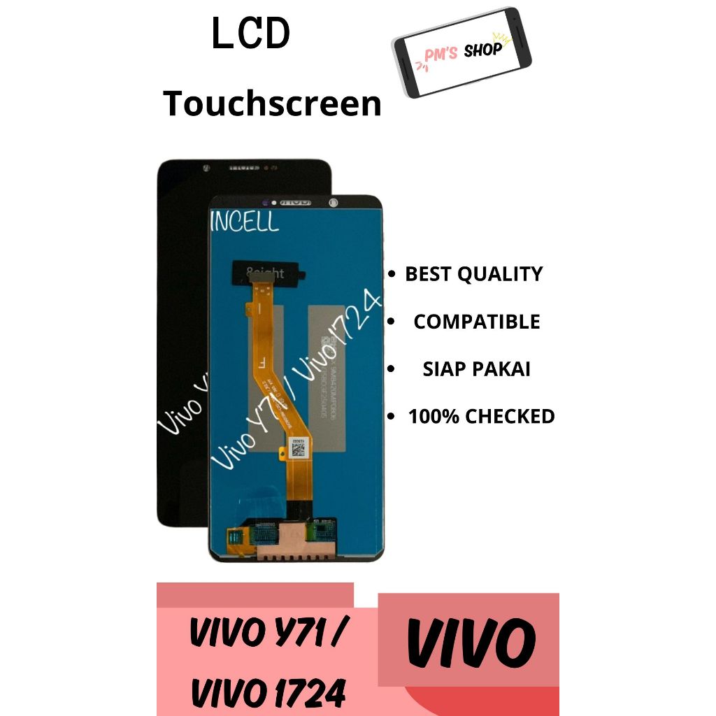 Lcd Touchscreen Vivo Y71 / Vivo 1724