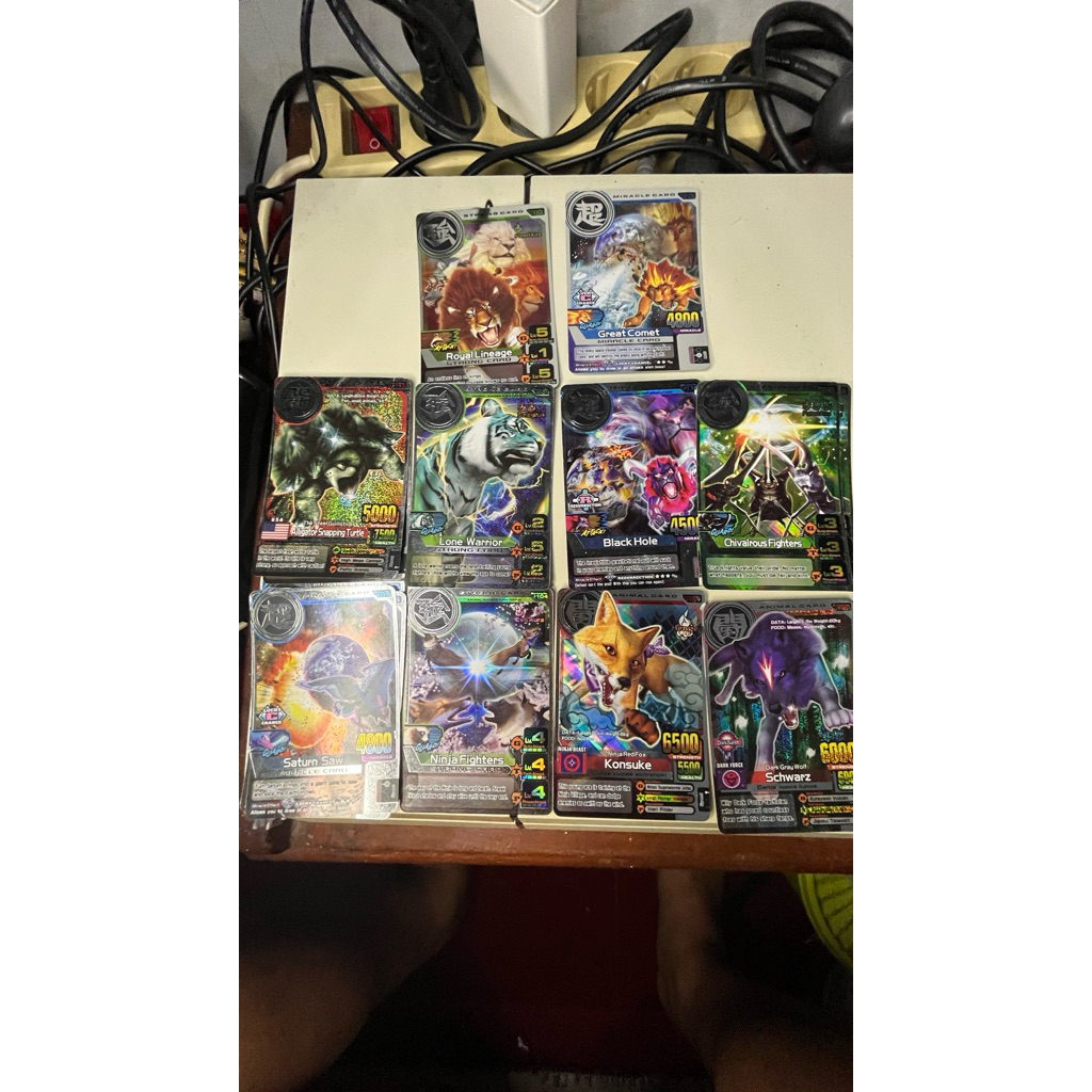 Kartu Animal Kaiser Card Silver rare ORI