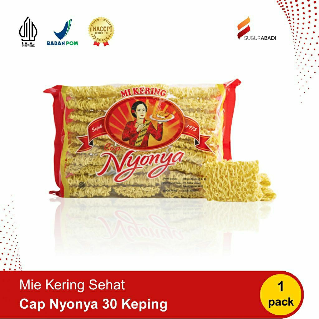 mie kering cap nyonya