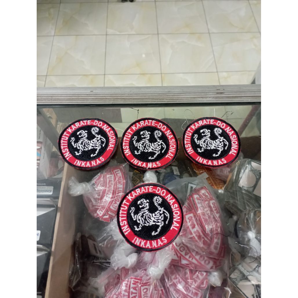 LOGO KARATE INKANAS BADGE BORDIR