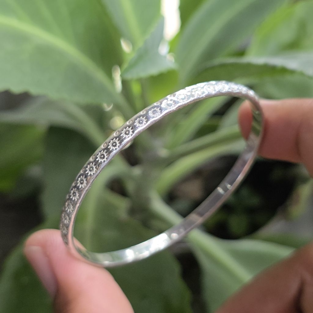 gelang perak 999 cewek asli