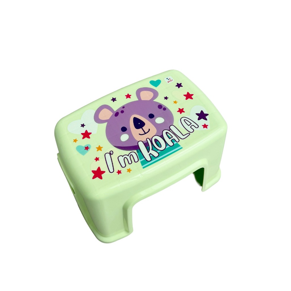 Kursi Jongkok Plastik Karakter Lucu Kuat Dan Kokoh Untuk Anak/ Kursi Kecil / Bangku Jongkok