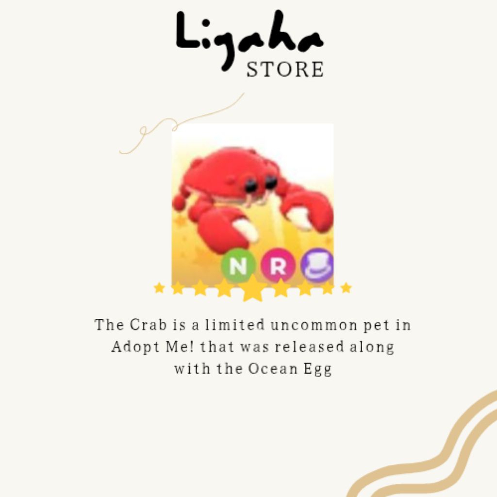 Neon Ride Crab (Adopt Me Items)