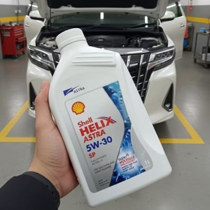 Oli Mesin Shell Helix ASTRA 5W-30 100% ORIGINAL Kemasan 1 liter