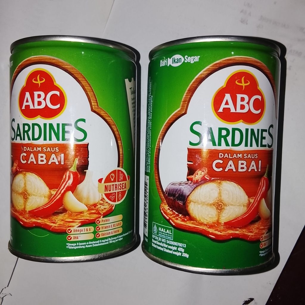 Sarden ABC 425gr