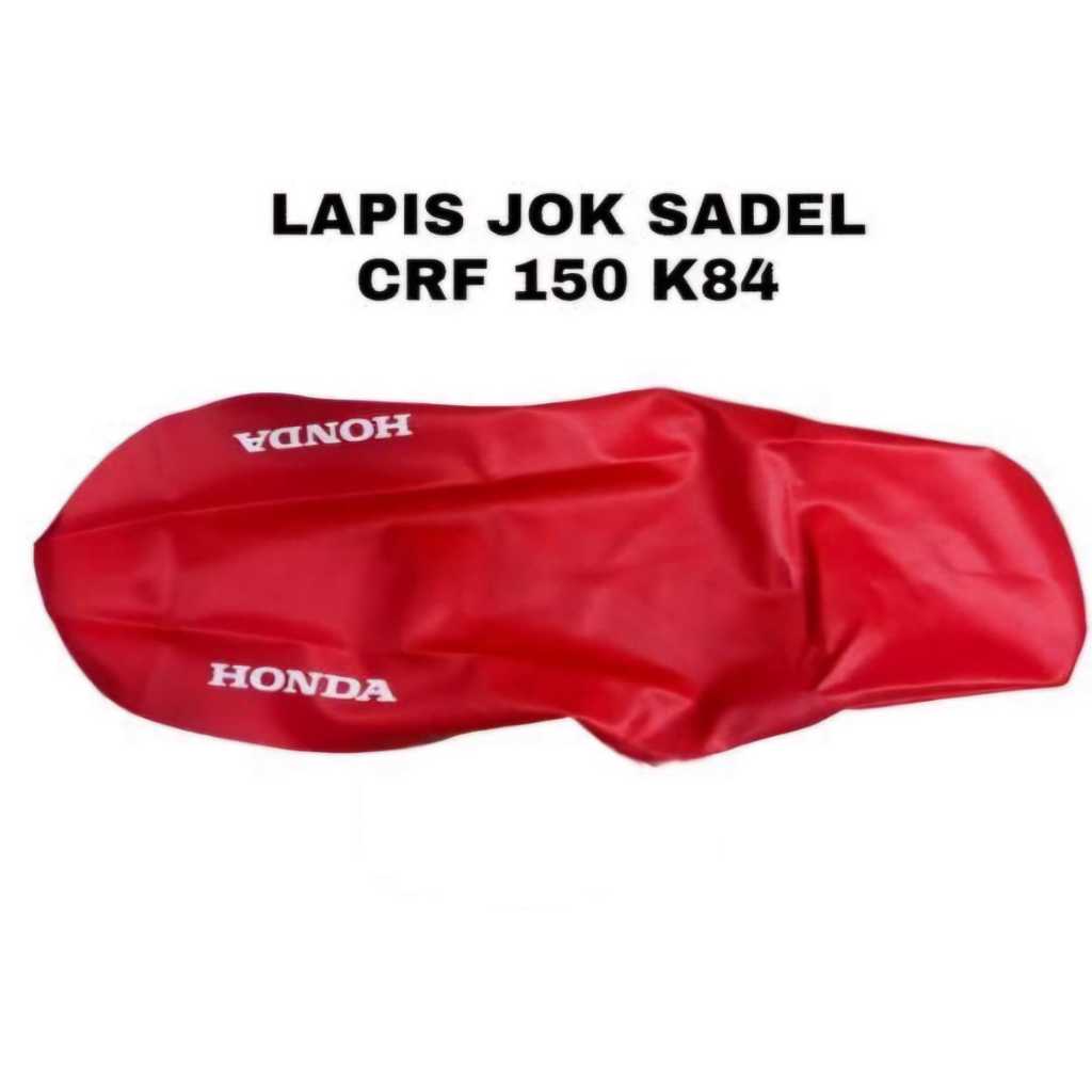 LAPIS KULIT JOK SADEL CRF 150 K84 WARNA MERAH