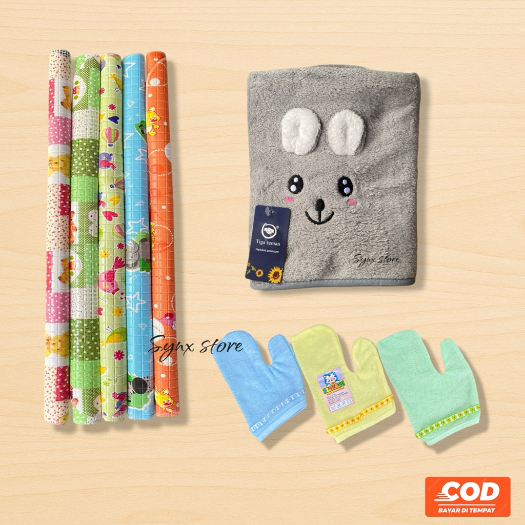 Perlengkapan Mandi Bayi Newborn / Paket Hemat Alat Mandi Bayi Terbaru