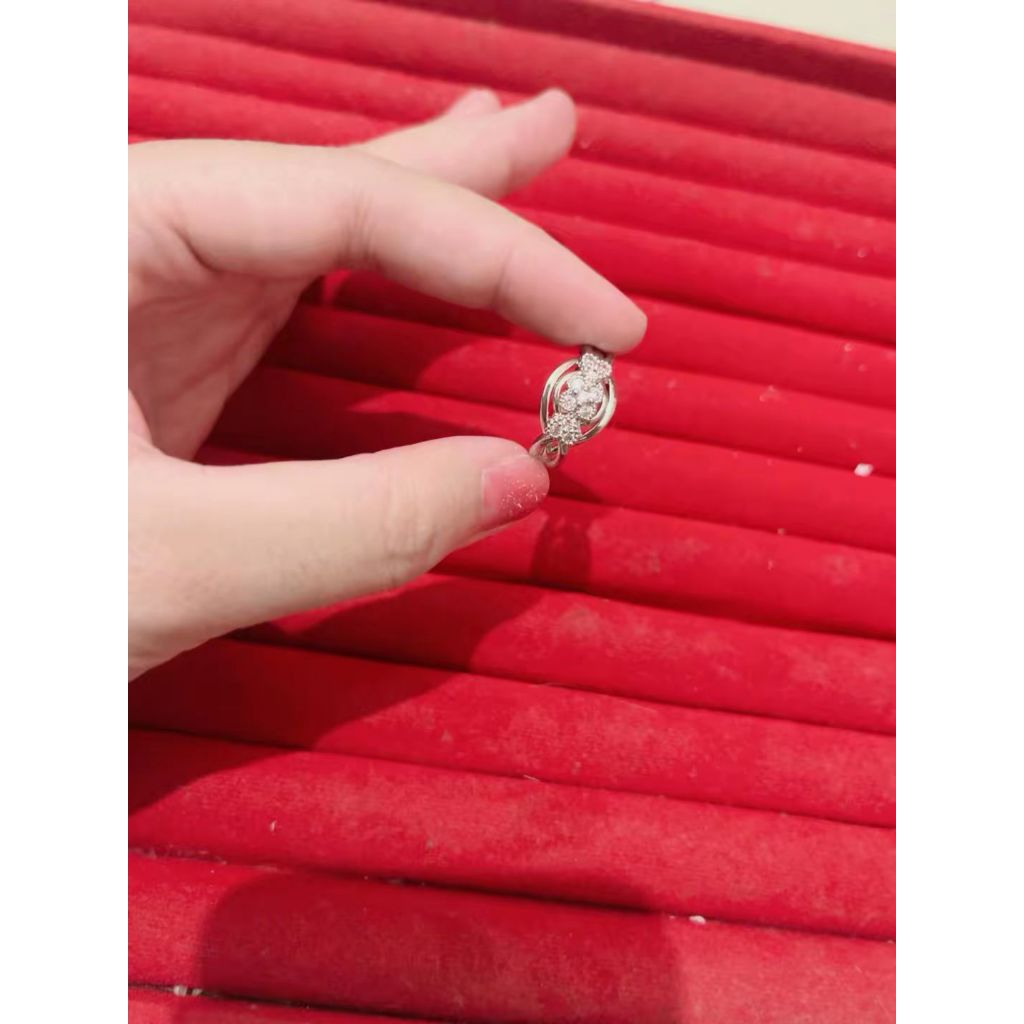 cincin fashion wanita elegan perak silver fashion perak cantik