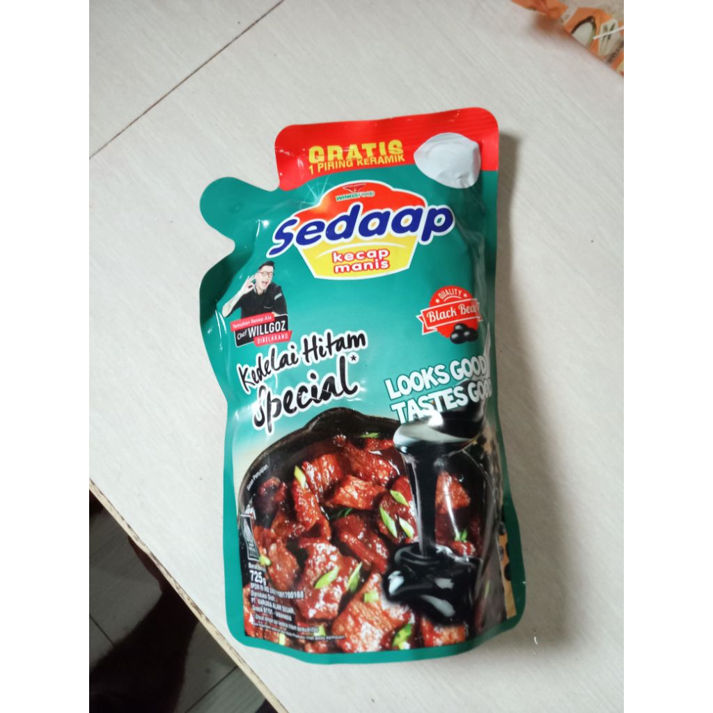 KECAP SEDAP MANIS gratis piring cantik