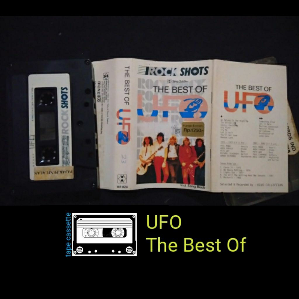 kaset tape pita jadul UFO the best of