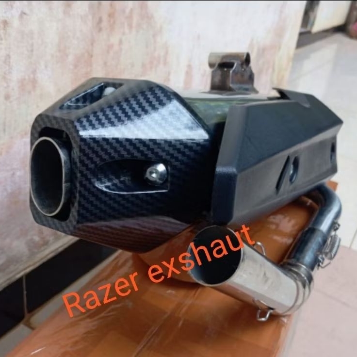 knalpot standar racing Vario 125/150 ngebas adem inlet 38 mm