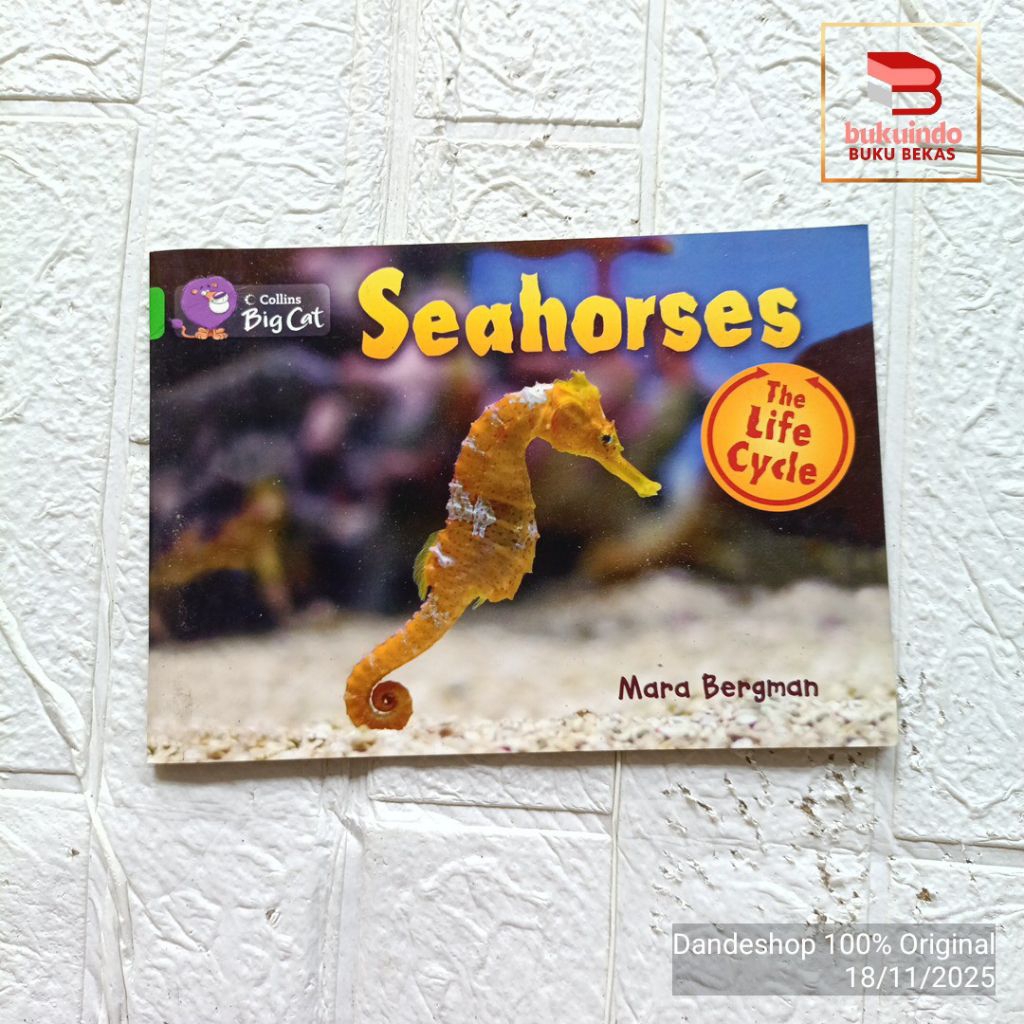 Seahorses The Life Cycle - An Information Book - Collins Big Cat - Buku Cerita Anak BAHASA INGGRIS